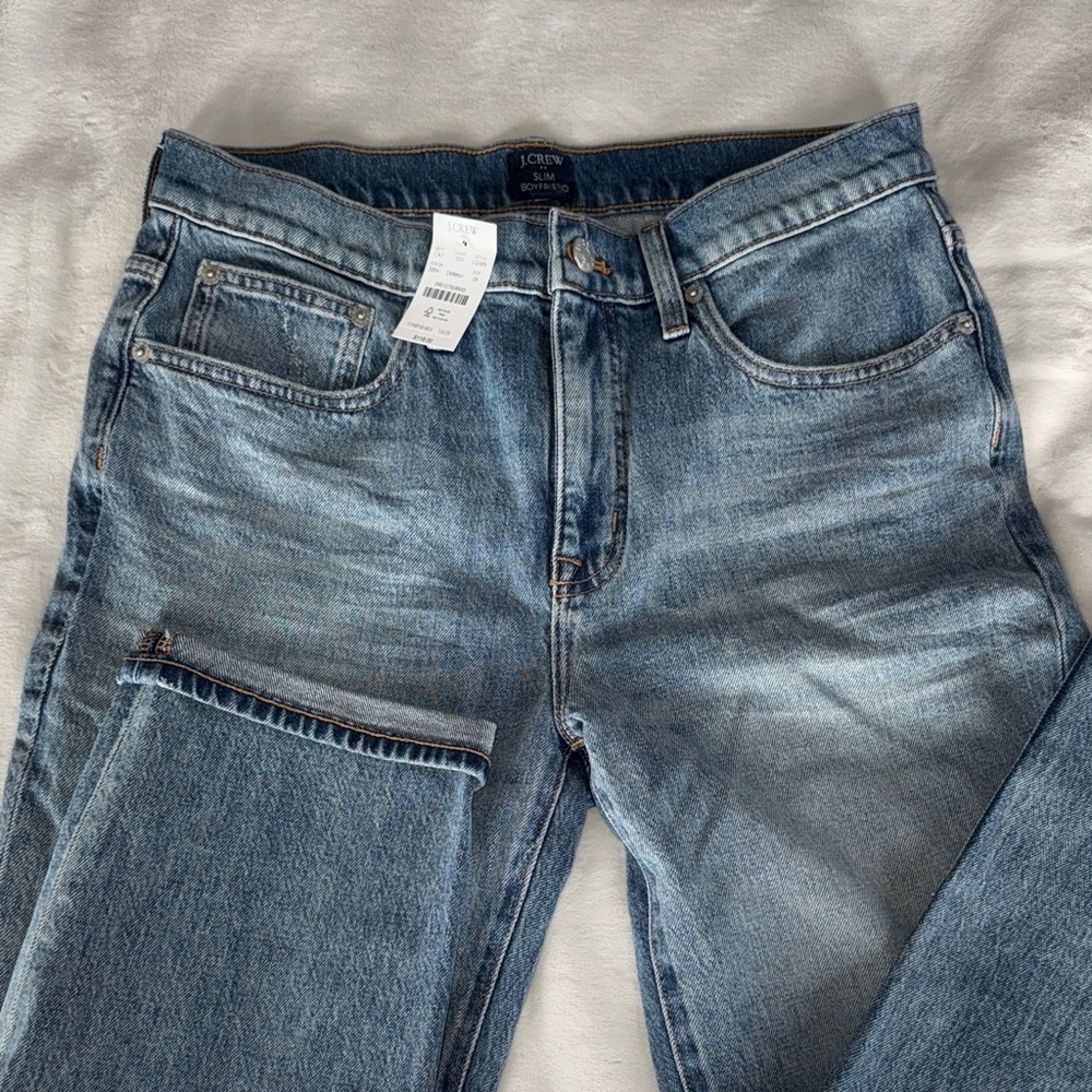 J. Crew Light Blue Slim Boyfriend Jeans